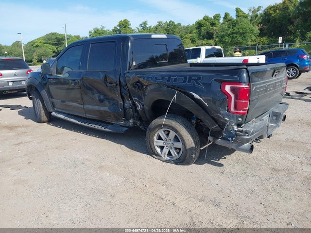 2018 Ford F-150 Raptor მანქანა იყიდება აუქციონზე, vin: 1FTFW1RG7JFE59930, აუქციონის ნომერი: 44974721