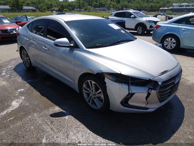 2018 Hyundai Elantra Limited მანქანა იყიდება აუქციონზე, vin: 5NPD84LFXJH289782, აუქციონის ნომერი: 44974731