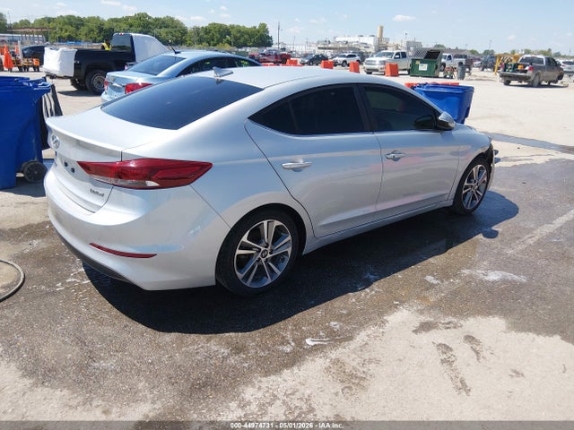 2018 Hyundai Elantra Limited მანქანა იყიდება აუქციონზე, vin: 5NPD84LFXJH289782, აუქციონის ნომერი: 44974731