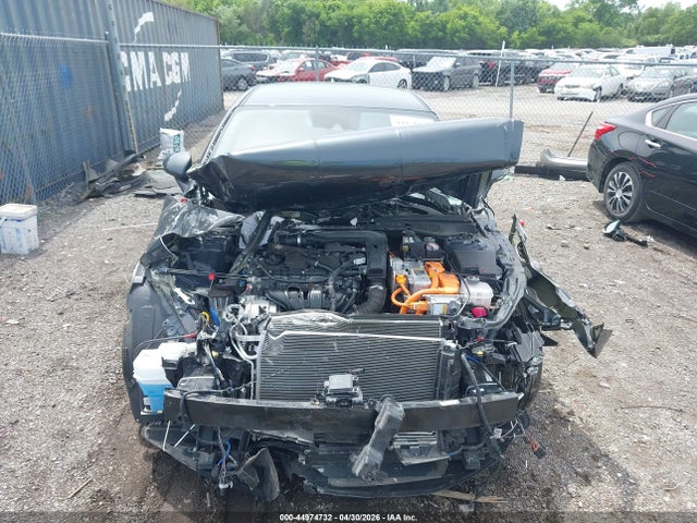 KMHL24JJ3PA069416 Hyundai Sonata Hybrid Blue