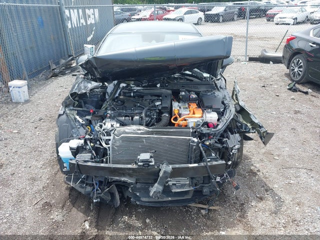 KMHL24JJ3PA069416 Hyundai Sonata Hybrid Blue