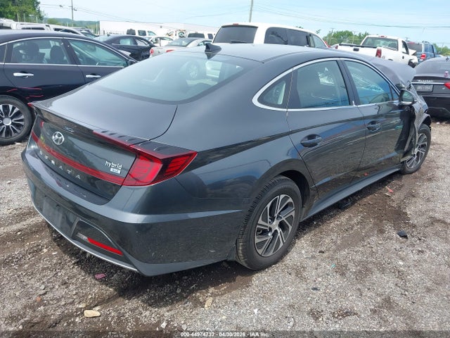 KMHL24JJ3PA069416 Hyundai Sonata Hybrid Blue