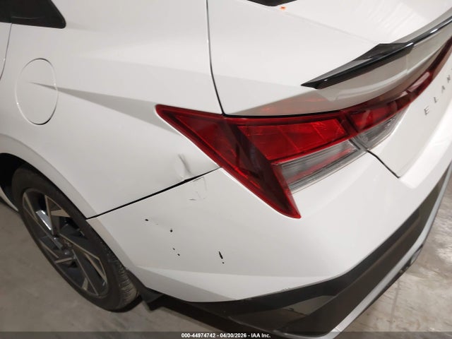 2025 Hyundai Elantra Sel Sport მანქანა იყიდება აუქციონზე, vin: KMHLM4DG9SU932432, აუქციონის ნომერი: 44974742