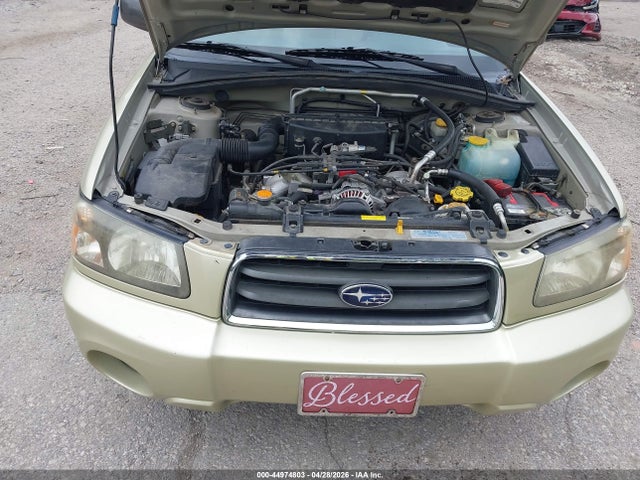 2003 Subaru Forester Xs მანქანა იყიდება აუქციონზე, vin: JF1SG65603H771137, აუქციონის ნომერი: 44974803