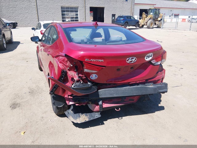 KMHDH4AE1GU606725 Hyundai ELANTRA SE