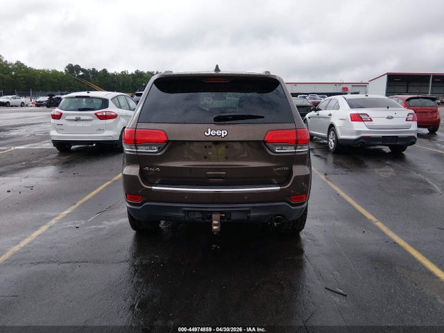 Aukcja sprzedaży 2017 Jeep Grand Cherokee Limited 4x4, vin: 1C4RJFBG8HC707598, numer aukcji: 44974859
