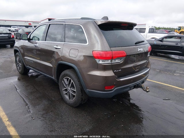 Aukcja sprzedaży 2017 Jeep Grand Cherokee Limited 4x4, vin: 1C4RJFBG8HC707598, numer aukcji: 44974859