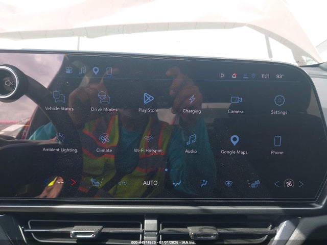 Aukcja sprzedaży 2025 Chevrolet Equinox Ev Rs, vin: 3GN7DSRP7SS256654, numer aukcji: 44974925
