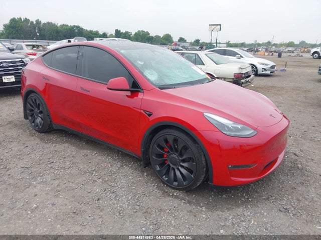 2023 Tesla Model Y Performance Dual Motor All-wheel Drive მანქანა იყიდება აუქციონზე, vin: 7SAYGDEF4PF845371, აუქციონის ნომერი: 44974963
