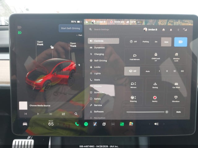 Продаж на аукціоні авто 2023 Tesla Model Y Performance Dual Motor All-wheel Drive, vin: 7SAYGDEF4PF845371, номер лоту: 44974963