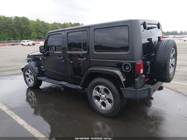 2018 Jeep Wrangler Jk Unlimited Sahara 4x4 მანქანა იყიდება აუქციონზე, vin: 1C4HJWEG2JL927784, აუქციონის ნომერი: 44975000
