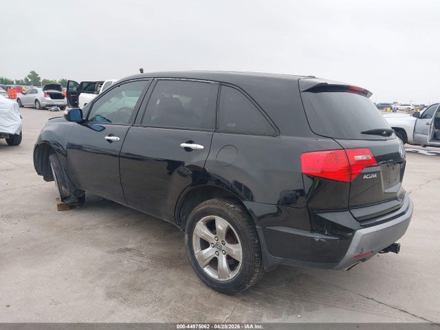 44975062 :رقم المزاد ، 2HNYD287X9H517247 vin ، 2009 Acura Mdx Sport Package مزاد بيع