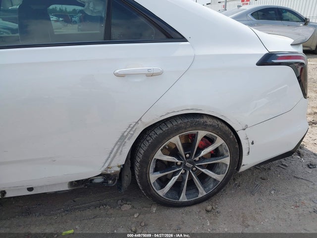 2022 Cadillac Ct4-v V-series Blackwing მანქანა იყიდება აუქციონზე, vin: 1G6D75RP3N0410568, აუქციონის ნომერი: 44975089