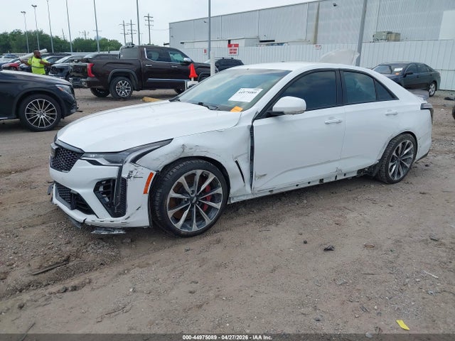 2022 Cadillac Ct4-v V-series Blackwing მანქანა იყიდება აუქციონზე, vin: 1G6D75RP3N0410568, აუქციონის ნომერი: 44975089