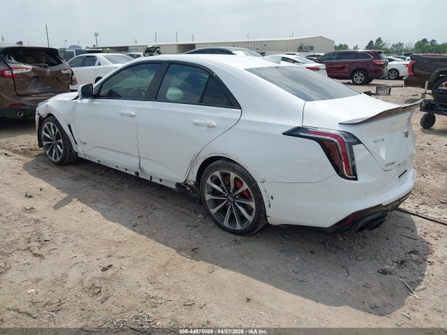 2022 Cadillac Ct4-v V-series Blackwing მანქანა იყიდება აუქციონზე, vin: 1G6D75RP3N0410568, აუქციონის ნომერი: 44975089