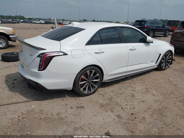 2022 Cadillac Ct4-v V-series Blackwing მანქანა იყიდება აუქციონზე, vin: 1G6D75RP3N0410568, აუქციონის ნომერი: 44975089