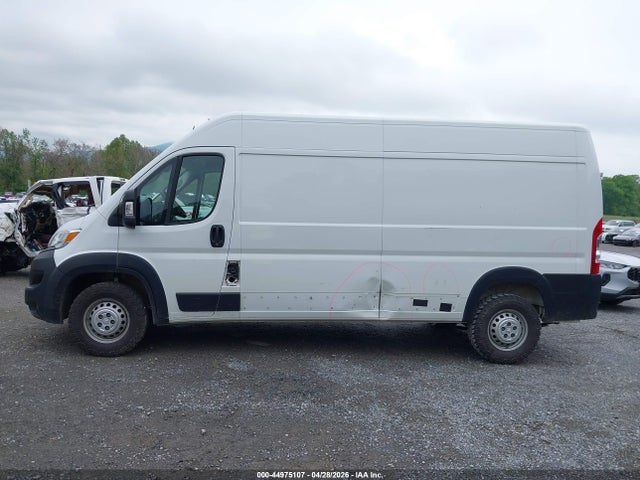 44975107 :رقم المزاد ، 3C6LRVDG2SE518989 vin ، 2025 Ram Promaster 2500 Tradesman High Roof 159 Wb W/pass Seat مزاد بيع