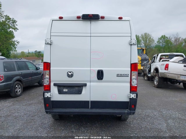 44975107 :رقم المزاد ، 3C6LRVDG2SE518989 vin ، 2025 Ram Promaster 2500 Tradesman High Roof 159 Wb W/pass Seat مزاد بيع