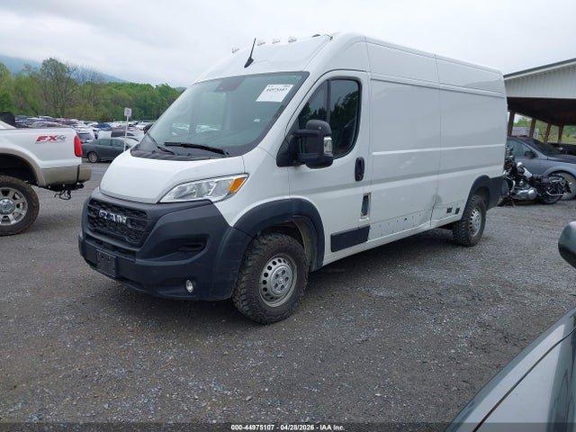 44975107 :رقم المزاد ، 3C6LRVDG2SE518989 vin ، 2025 Ram Promaster 2500 Tradesman High Roof 159 Wb W/pass Seat مزاد بيع