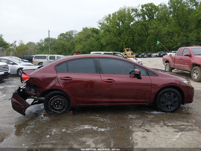 2013 Honda Civic Lx მანქანა იყიდება აუქციონზე, vin: 19XFB2F56DE047338, აუქციონის ნომერი: 44975109