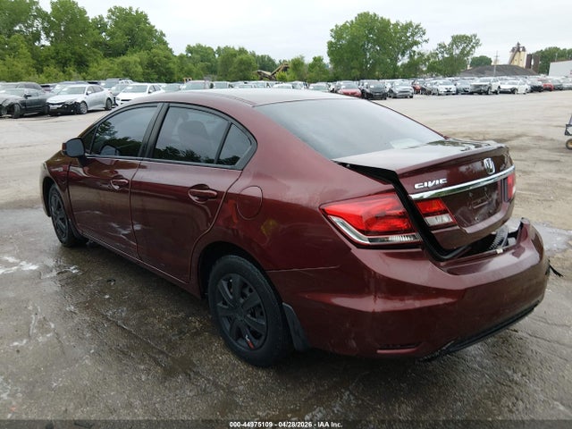 2013 Honda Civic Lx მანქანა იყიდება აუქციონზე, vin: 19XFB2F56DE047338, აუქციონის ნომერი: 44975109