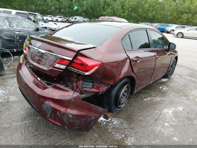 2013 Honda Civic Lx მანქანა იყიდება აუქციონზე, vin: 19XFB2F56DE047338, აუქციონის ნომერი: 44975109