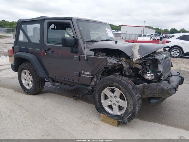 2017 Jeep Wrangler Sport 4x4 მანქანა იყიდება აუქციონზე, vin: 1C4AJWAG5HL557349, აუქციონის ნომერი: 44975137