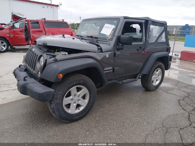 2017 Jeep Wrangler Sport 4x4 მანქანა იყიდება აუქციონზე, vin: 1C4AJWAG5HL557349, აუქციონის ნომერი: 44975137