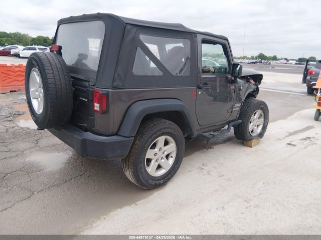 2017 Jeep Wrangler Sport 4x4 მანქანა იყიდება აუქციონზე, vin: 1C4AJWAG5HL557349, აუქციონის ნომერი: 44975137