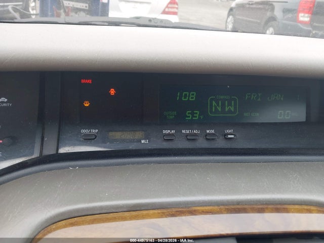 Aukcja sprzedaży 2001 Toyota Avalon Xls, vin: 4T1BF28B91U136142, numer aukcji: 44975163
