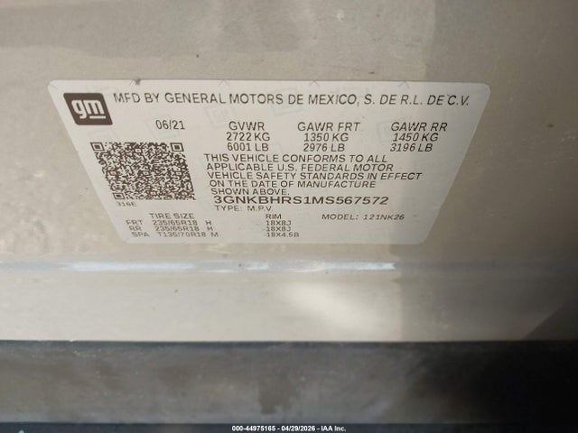 Chevrolet Blazer Awd 2lt 2021 3GNKBHRS1MS567572 Image 9