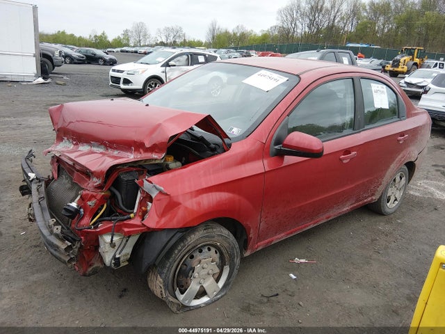 Продаж на аукціоні авто 2010 Chevrolet Aveo Lt, vin: KL1TD5DE8AB044474, номер лоту: 44975191