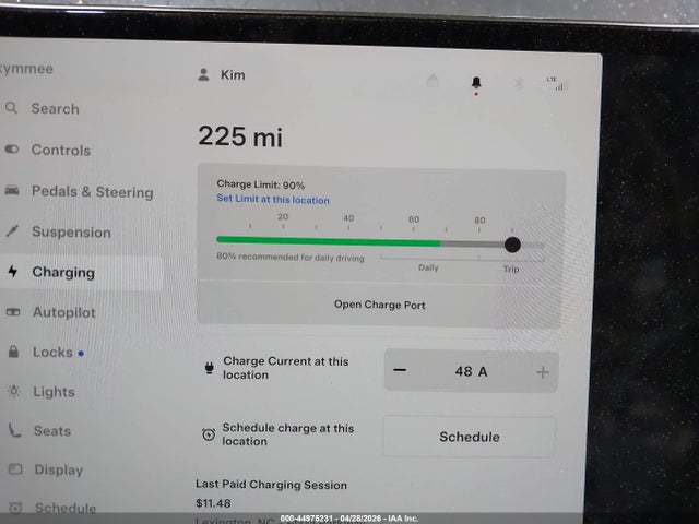 Продажа на аукционе авто 2022 Tesla Model S Dual Motor All-wheel Drive, vin: 5YJSA1E58NF478188, номер лота: 44975231
