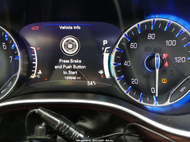 2020 Chrysler Pacifica Limited მანქანა იყიდება აუქციონზე, vin: 2C4RC1GG7LR184175, აუქციონის ნომერი: 44975314