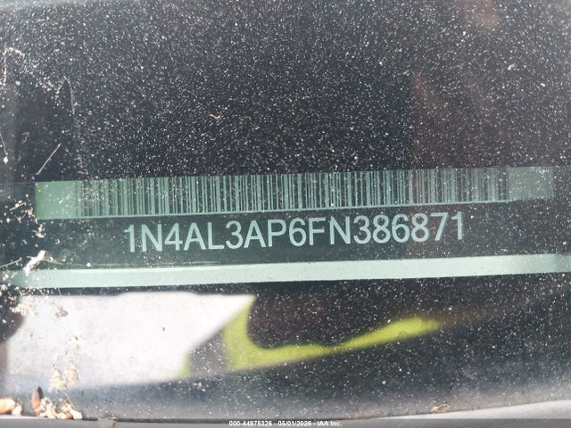 Aukcja sprzedaży 2015 Nissan Altima 2.5/2.5 S/2.5 Sl/2.5 Sv, vin: 1N4AL3AP6FN386871, numer aukcji: 44975326