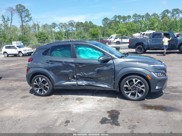 2022 Hyundai Kona Limited მანქანა იყიდება აუქციონზე, vin: KM8K53A31NU841650, აუქციონის ნომერი: 44975380
