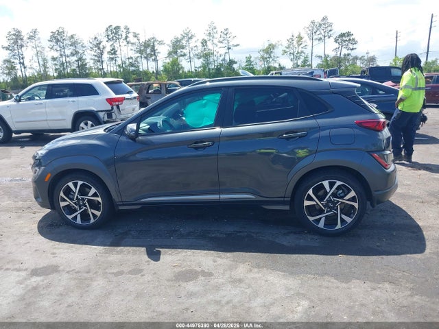 2022 Hyundai Kona Limited მანქანა იყიდება აუქციონზე, vin: KM8K53A31NU841650, აუქციონის ნომერი: 44975380