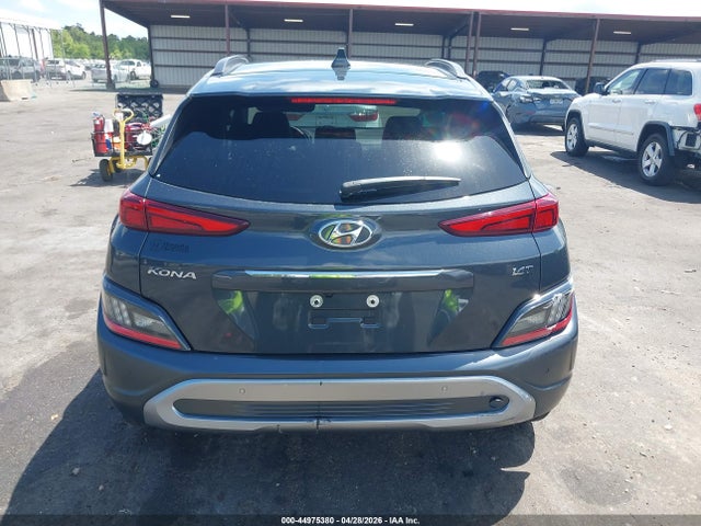 2022 Hyundai Kona Limited მანქანა იყიდება აუქციონზე, vin: KM8K53A31NU841650, აუქციონის ნომერი: 44975380