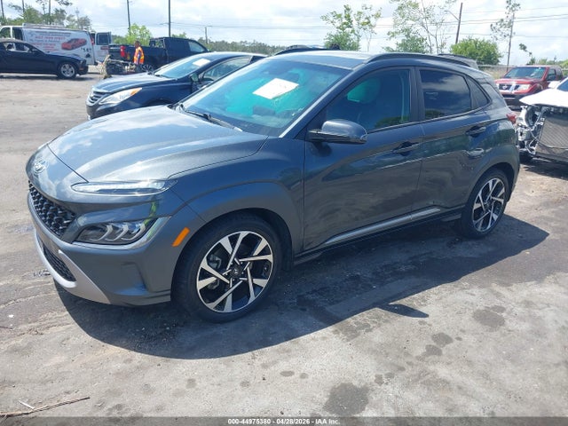2022 Hyundai Kona Limited მანქანა იყიდება აუქციონზე, vin: KM8K53A31NU841650, აუქციონის ნომერი: 44975380
