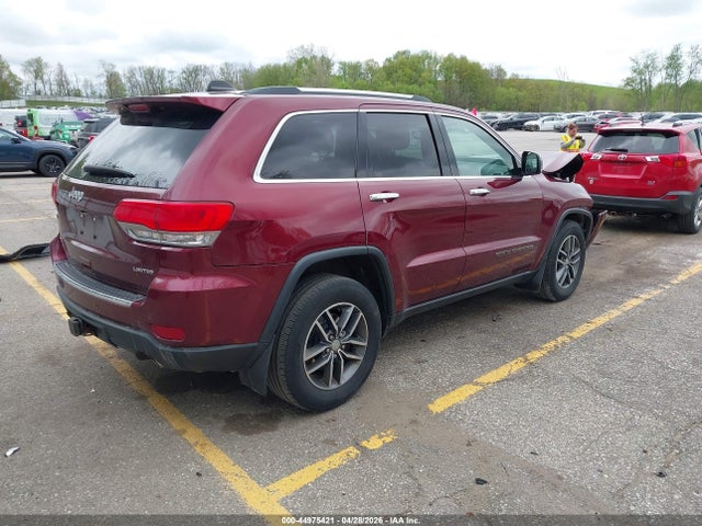 Продаж на аукціоні авто 2018 Jeep Grand Cherokee Limited 4x4, vin: 1C4RJFBG5JC294089, номер лоту: 44975421