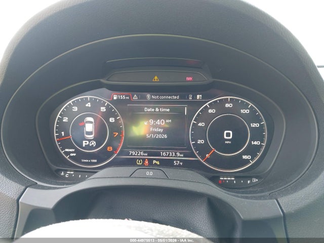 44975513 :رقم المزاد ، WAUJ8GFFXH1009583 vin ، 2017 Audi A3 2.0t Premium مزاد بيع
