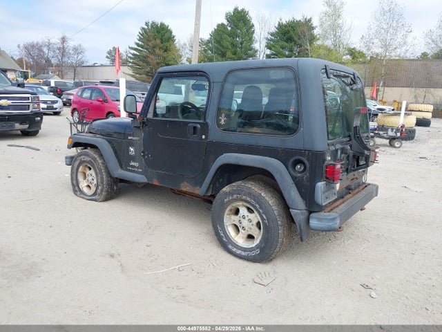 Продаж на аукціоні авто 2003 Jeep Wrangler Sport, vin: 1J4FA49S73P341906, номер лоту: 44975582