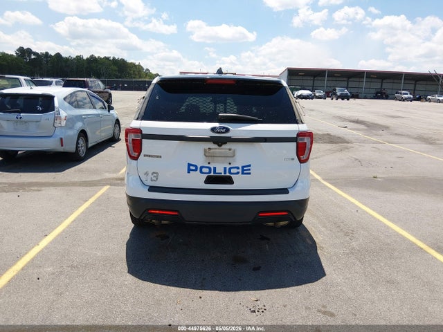 44975626 :رقم المزاد ، 1FM5K8AR0JGC18472 vin ، 2018 Ford Police Interceptor Utility مزاد بيع