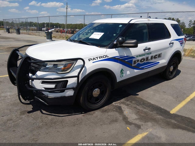 44975626 :رقم المزاد ، 1FM5K8AR0JGC18472 vin ، 2018 Ford Police Interceptor Utility مزاد بيع