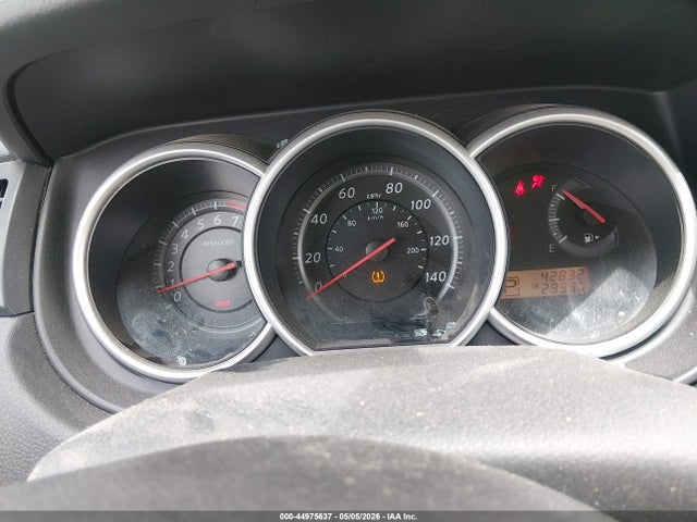 2010 Nissan Versa 1.6 მანქანა იყიდება აუქციონზე, vin: 3N1CC1AP0AL414635, აუქციონის ნომერი: 44975637