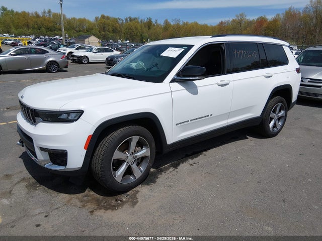 44975677 :رقم المزاد ، 1C4RJKBG5N8635220 vin ، 2022 Jeep Grand Cherokee L Limited 4x4 مزاد بيع
