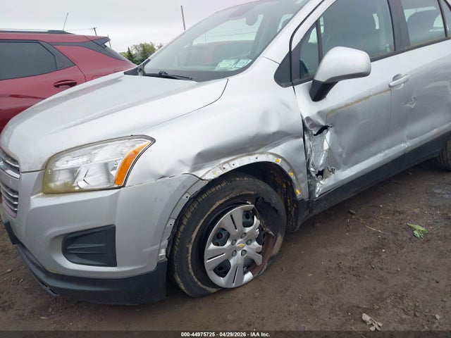 44975725 :رقم المزاد ، KL7CJKSB9GB514560 vin ، 2016 Chevrolet Trax 1ls مزاد بيع
