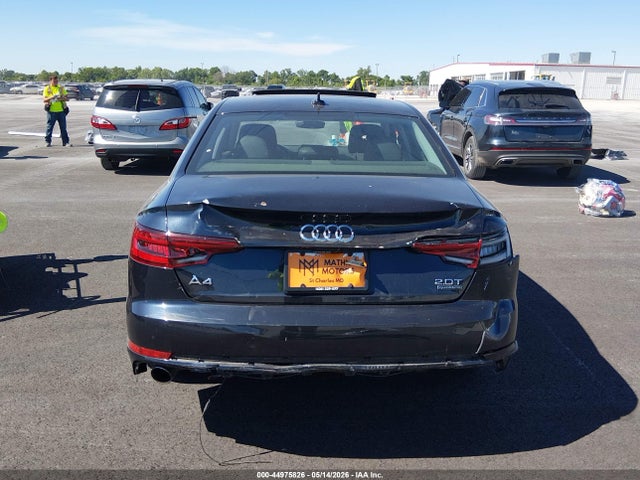Aukcja sprzedaży 2018 Audi A4 2.0t Premium/2.0t Tech Premium, vin: WAUDNAF43JA126090, numer aukcji: 44975826