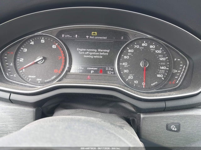 Aukcja sprzedaży 2018 Audi A4 2.0t Premium/2.0t Tech Premium, vin: WAUDNAF43JA126090, numer aukcji: 44975826