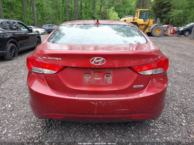 Продажа на аукционе авто 2013 Hyundai Elantra Limited, vin: 5NPDH4AE8DH231426, номер лота: 44975951